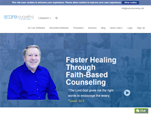 Tablet Screenshot of ecarecounseling.com